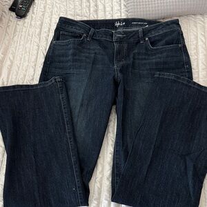 Style & Co. Women's Dark Blue Boot Cut Jeans size 14 L